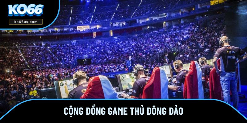 Hội tụ cộng đồng game thủ rất đông đảo Hội tụ cộng đồng game thủ rất đông đảo