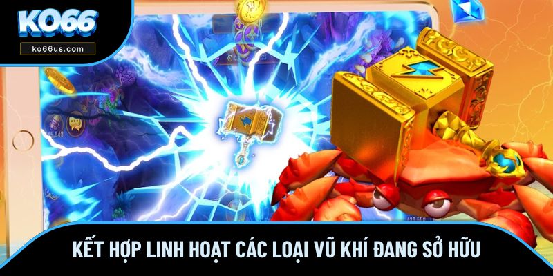Sử dụng kết hợp nhiều loại vũ khí