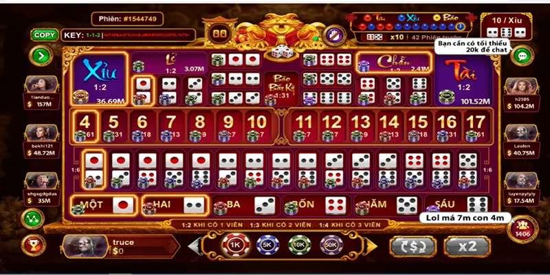 Bí Quyết Chơi KO66 Với Chiến Thuật Cách Chơi Sic Bo (Tài Xỉu)