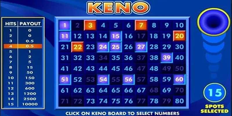 Những điều cần lưu ý khi chơi Keno online tại KO66